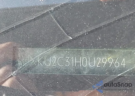 2017 BMW X6 xDrive35I z USA, uszkodzony, nr VIN 5UXKU2C31H0U29964